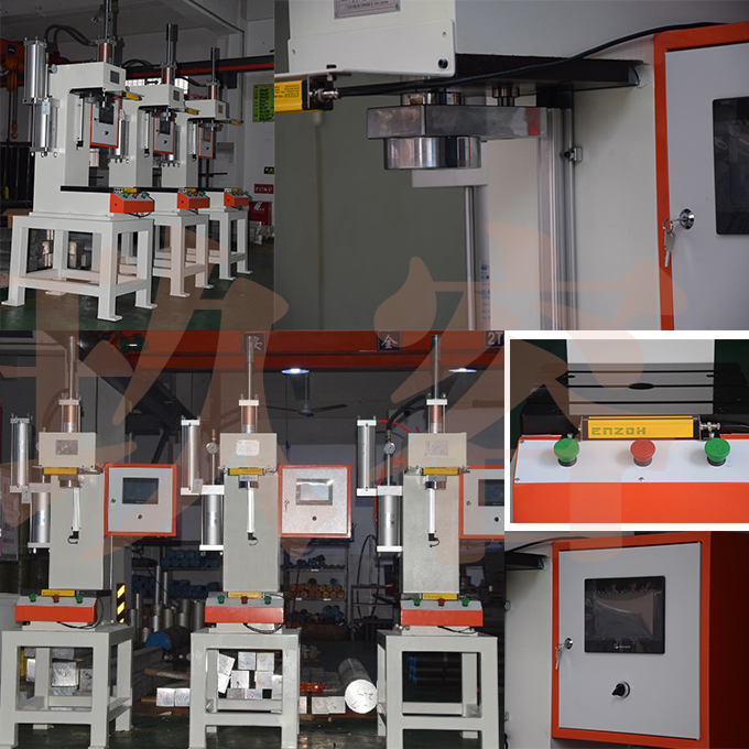 玖容廠家為客戶(hù)定制的采用氣液增壓器作為動(dòng)作產(chǎn)品的氣液增壓機(jī)