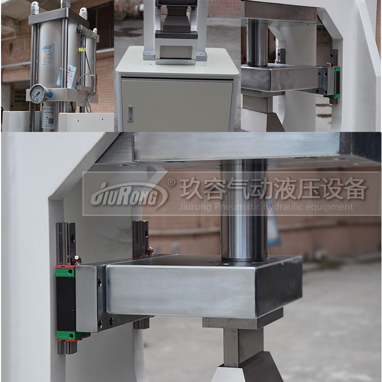 帶導軌JRS半弓型氣液增壓機細節(jié)圖